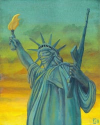 Viva La Revolution! Original acrylic painting