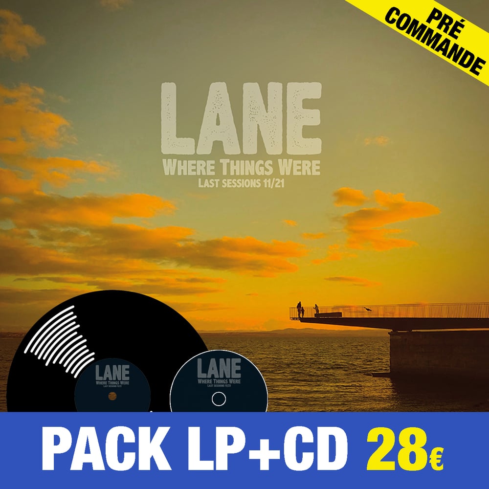 LANE “Where Things Were” Pack LP+CD - Précommande