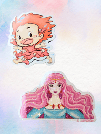 PONYO WATERPROOF STICKERS