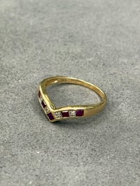 Image 4 of Diamond and Ruby Wishbone