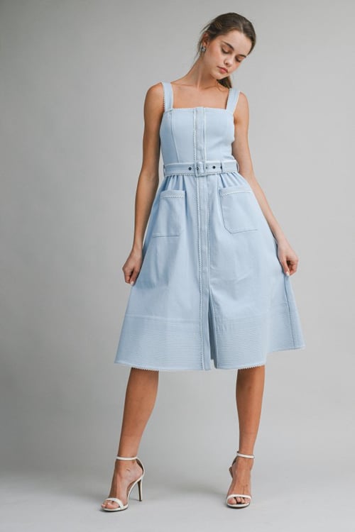 Image of Jackie Blue Dress