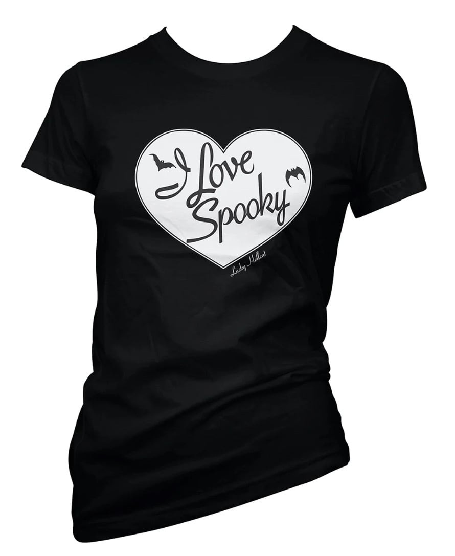 Woman’s I Love Spooky T-shirt 