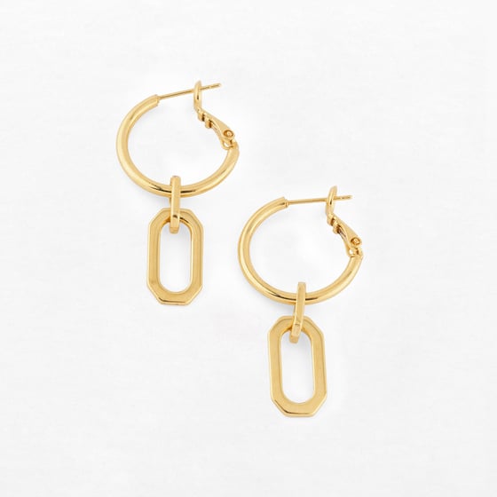 Image of BOUCLES D’OREILLES RAOUL – PLAQUÉES OR