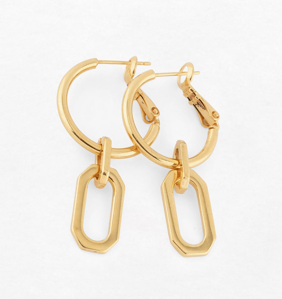 Image of BOUCLES D’OREILLES RAOUL – PLAQUÉES OR