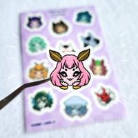 Image 2 of Monster Cuties Sticker Sheet