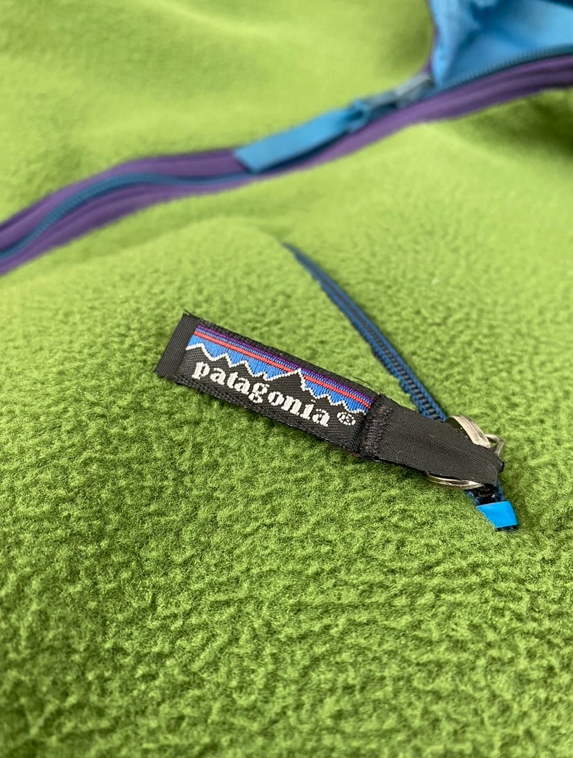 Vintage 90s Patagonia Glissade Pullover - Green | WAY OUT CACHE