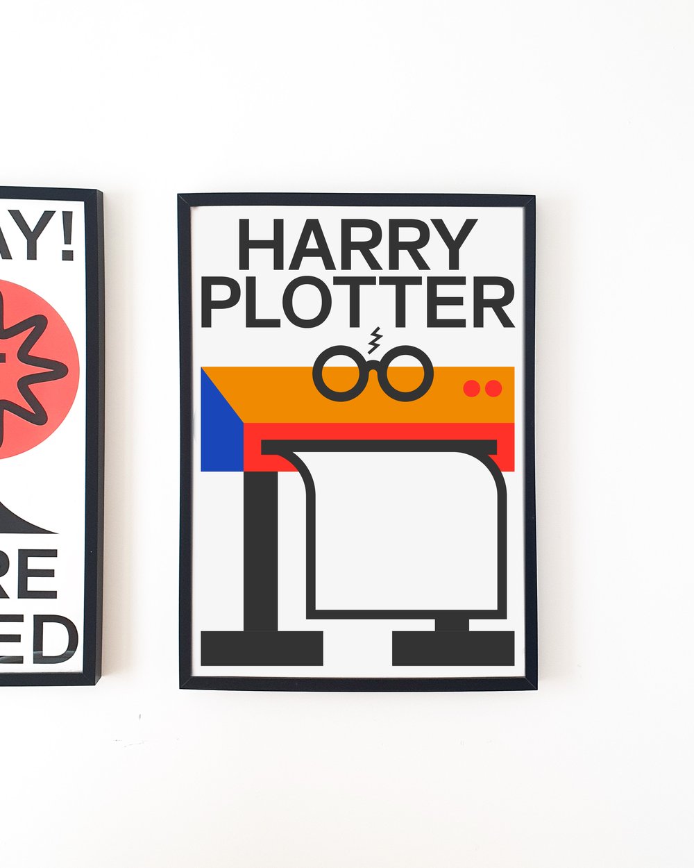 Harry Plotter Poster by Marco Oggian