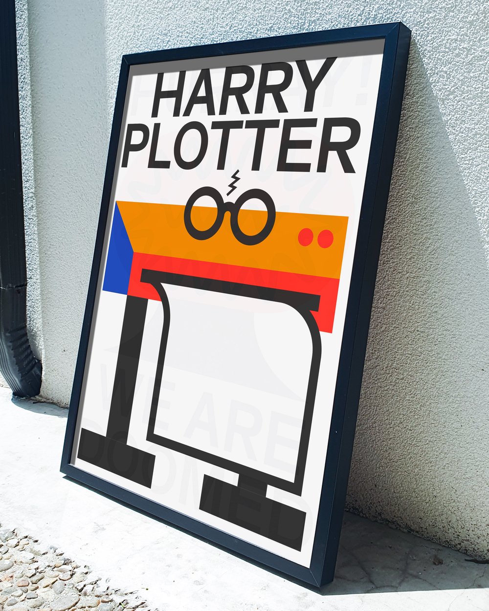 Harry Plotter Poster by Marco Oggian