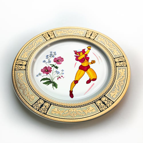 Image of Afrodita A - Fine China Plate - #0740