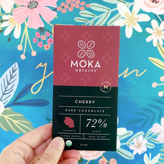 Image of Moka Origins 72% Cherry Dark Chocolate