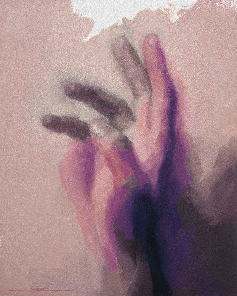 Image of "Reach" | 8x10 inch | oil on panel