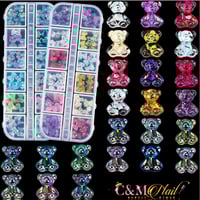 Image 1 of Gummy bear nail charms 