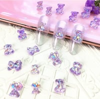 Image 4 of Gummy bear nail charms 