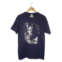 Image 1 of T-SHIRT / MARINE / Taille M / REMAKING / POSEIDON