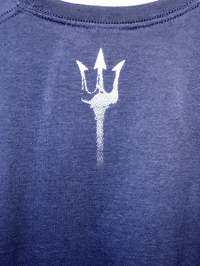 Image 5 of T-SHIRT / MARINE / Taille M / REMAKING / POSEIDON