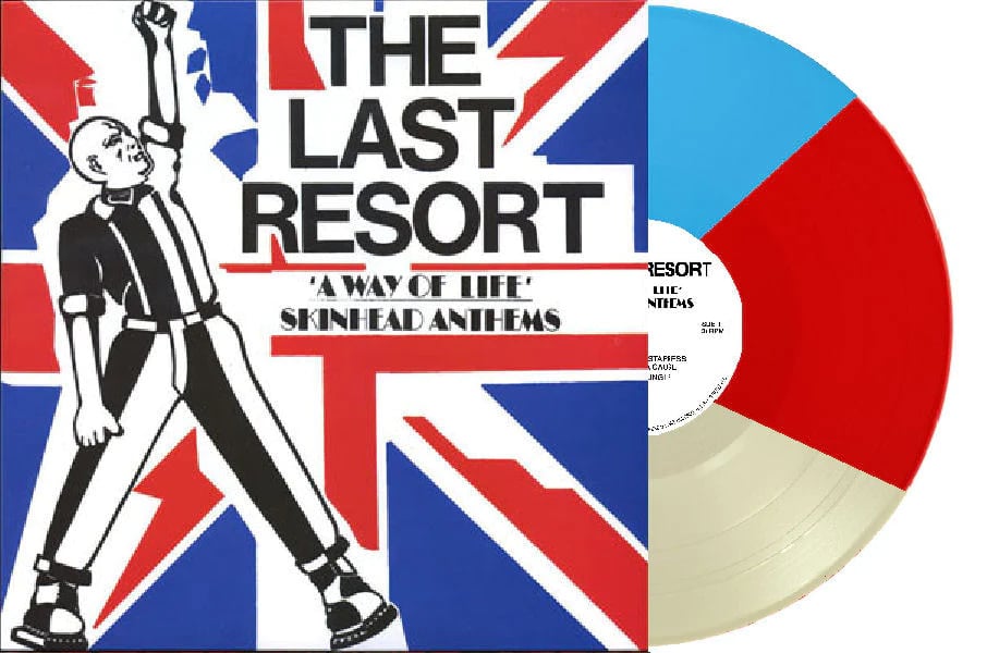 LAST RESORT - "Skinhead Anthems" LP (Color Vinyl)