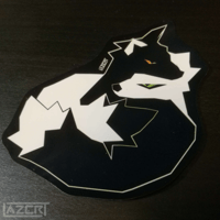 Image 4 of Fox Cuddle - Stickers