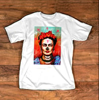 Image 1 of CAMISETA DE FRIDA KHALO DÍA DE MUERTOS 