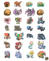 Fossil Pokemon Poster