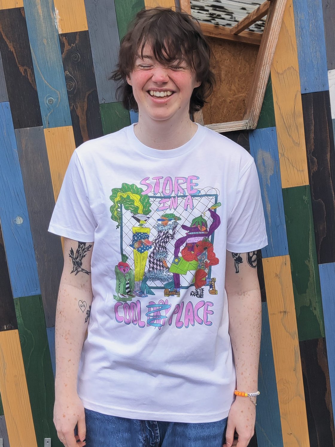 Image of 'Store In A Cool Place' t-shirt by JP Murphy