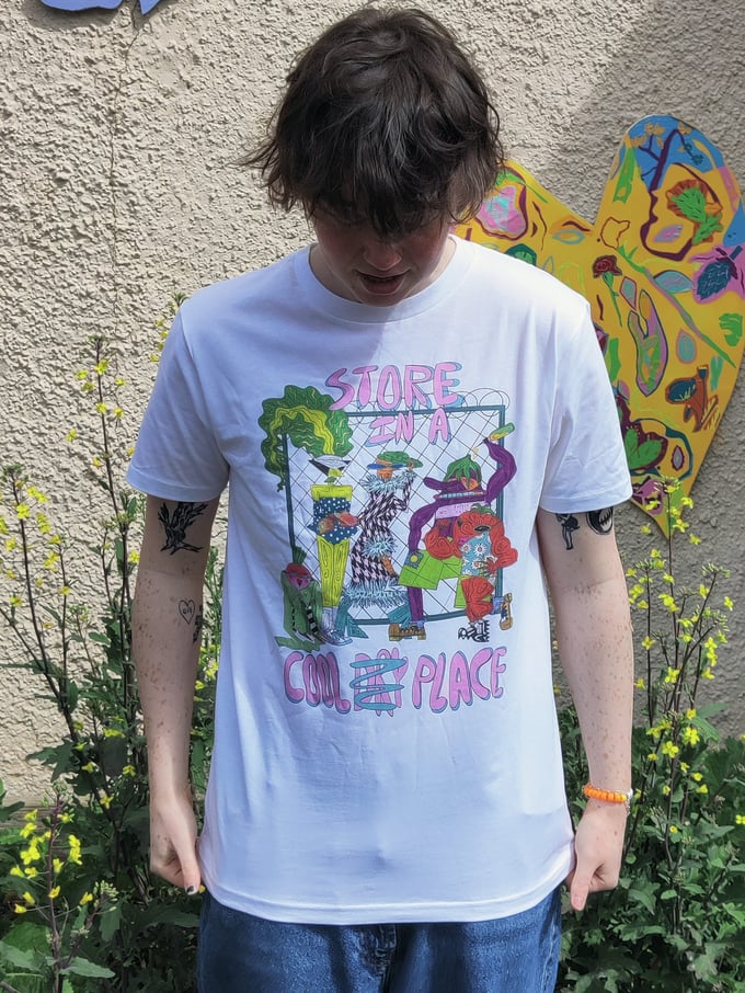 Image of 'Store In A Cool Place' t-shirt by JP Murphy