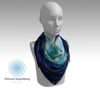 Blue Moon Scarf in Silk