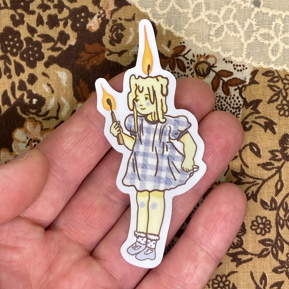Image of Candle Child Sticker