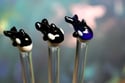 Orca Glass Stir Stick