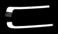 Image 2 of 99-02 SILVERADO HEADLIGHTS LED DOUBLE BAR CLEAR