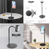 Flexible phone holder