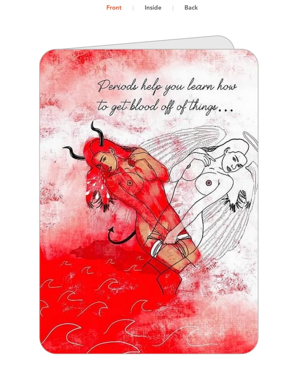 Image of Periods help you… Card