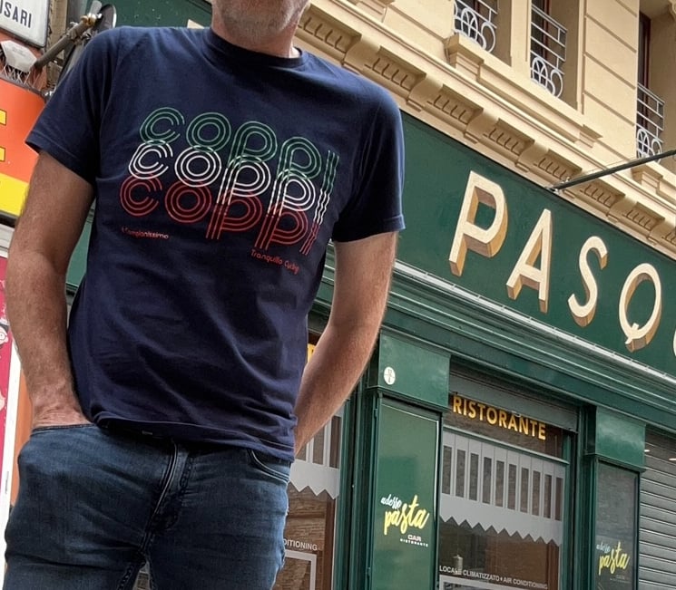 Coppi Tee | Tranquillo Cycling