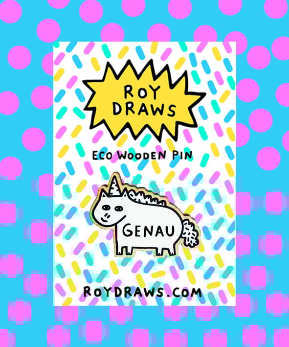 Image of Genau Eco Wooden Pin