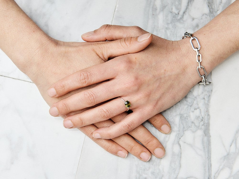 Image of BRACELET RAOUL PLAQUÉ ARGENT