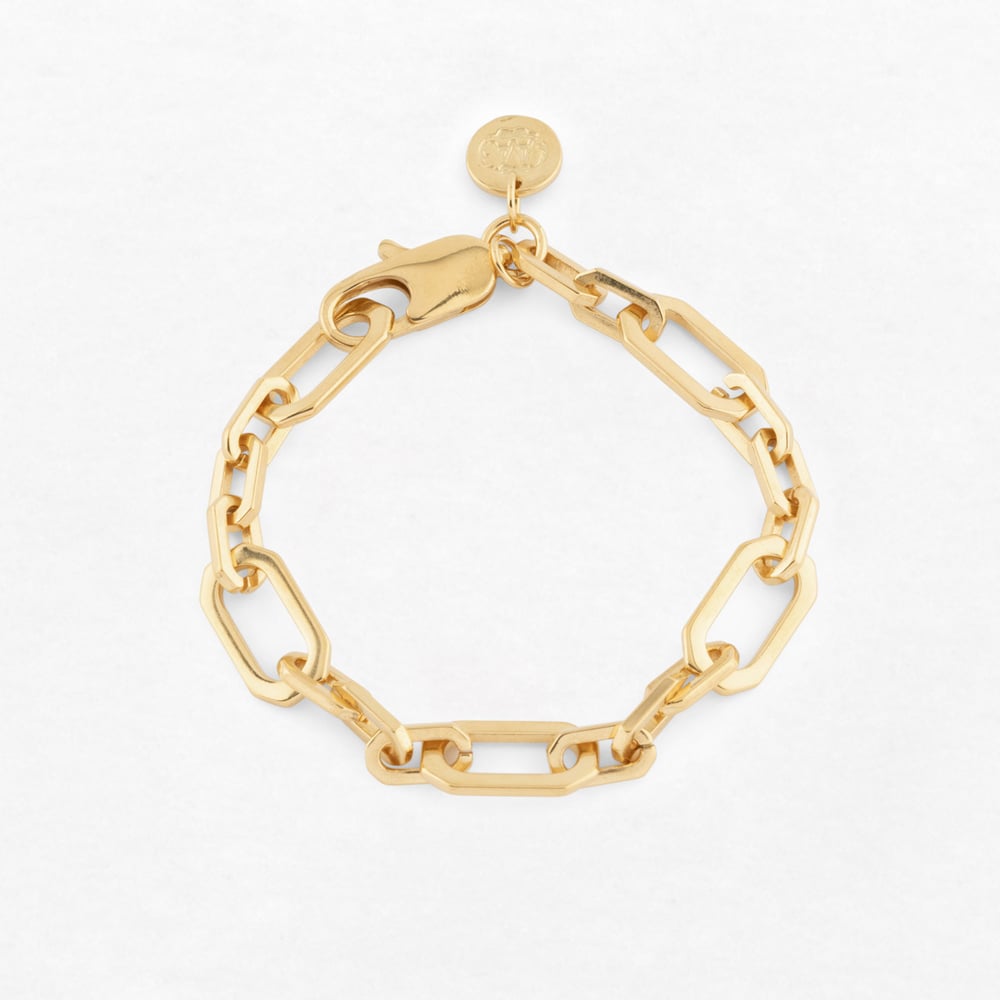 Image of BRACELET RAOUL PLAQUÉ OR