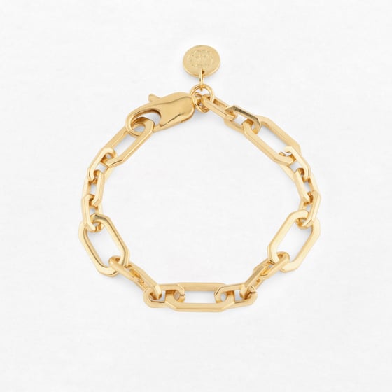 Image of BRACELET RAOUL PLAQUÉ OR
