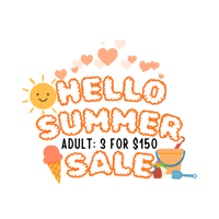 Summer Sale: 3 for $150