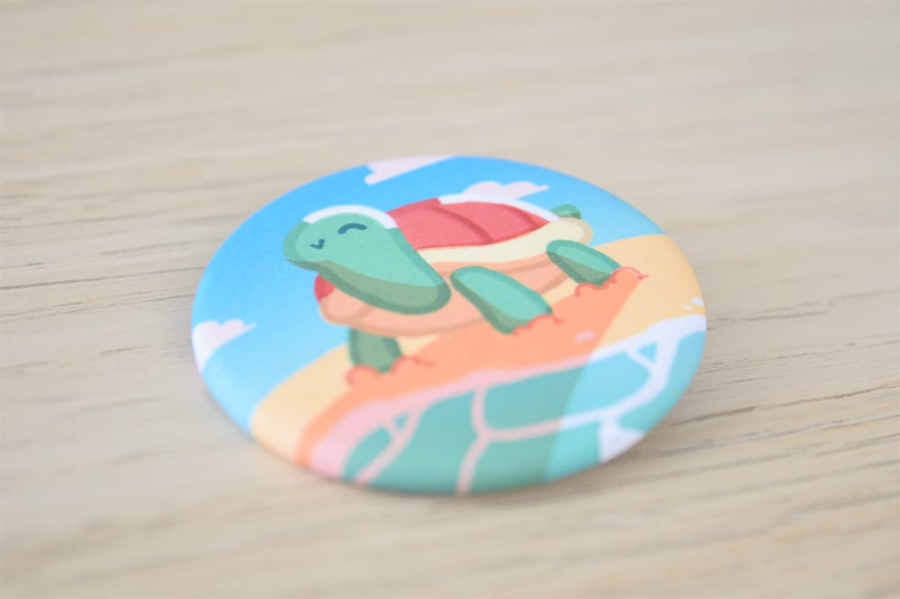 Image of Tortue à la plage