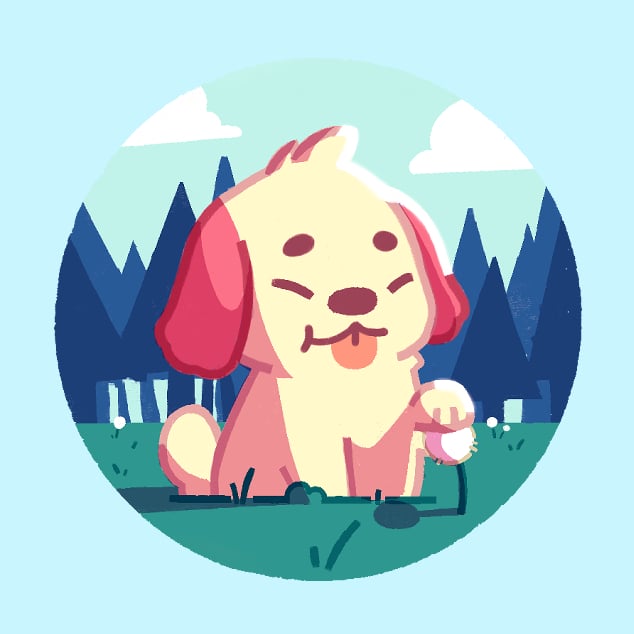 Image of Chien dans la forêt