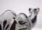 Image of Black and White Soapstone Camel