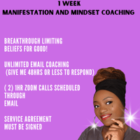 One Week Mindset Coaching