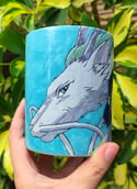 'Chihiro and Haku' Mug in Blue 