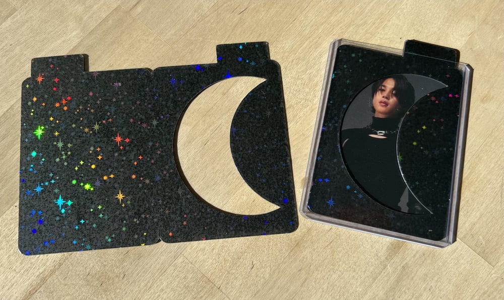 Image of Photocard (Insert) Toploader - Moon Shaped 1 pc.