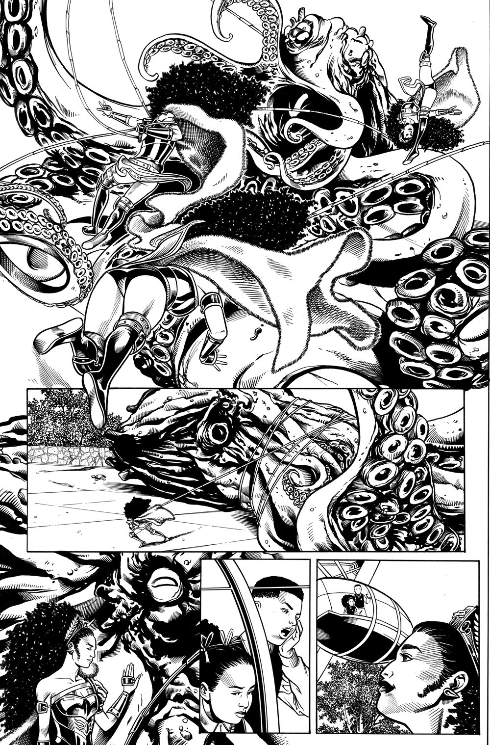 Image of Nubia and the Justice League #1 PG 8