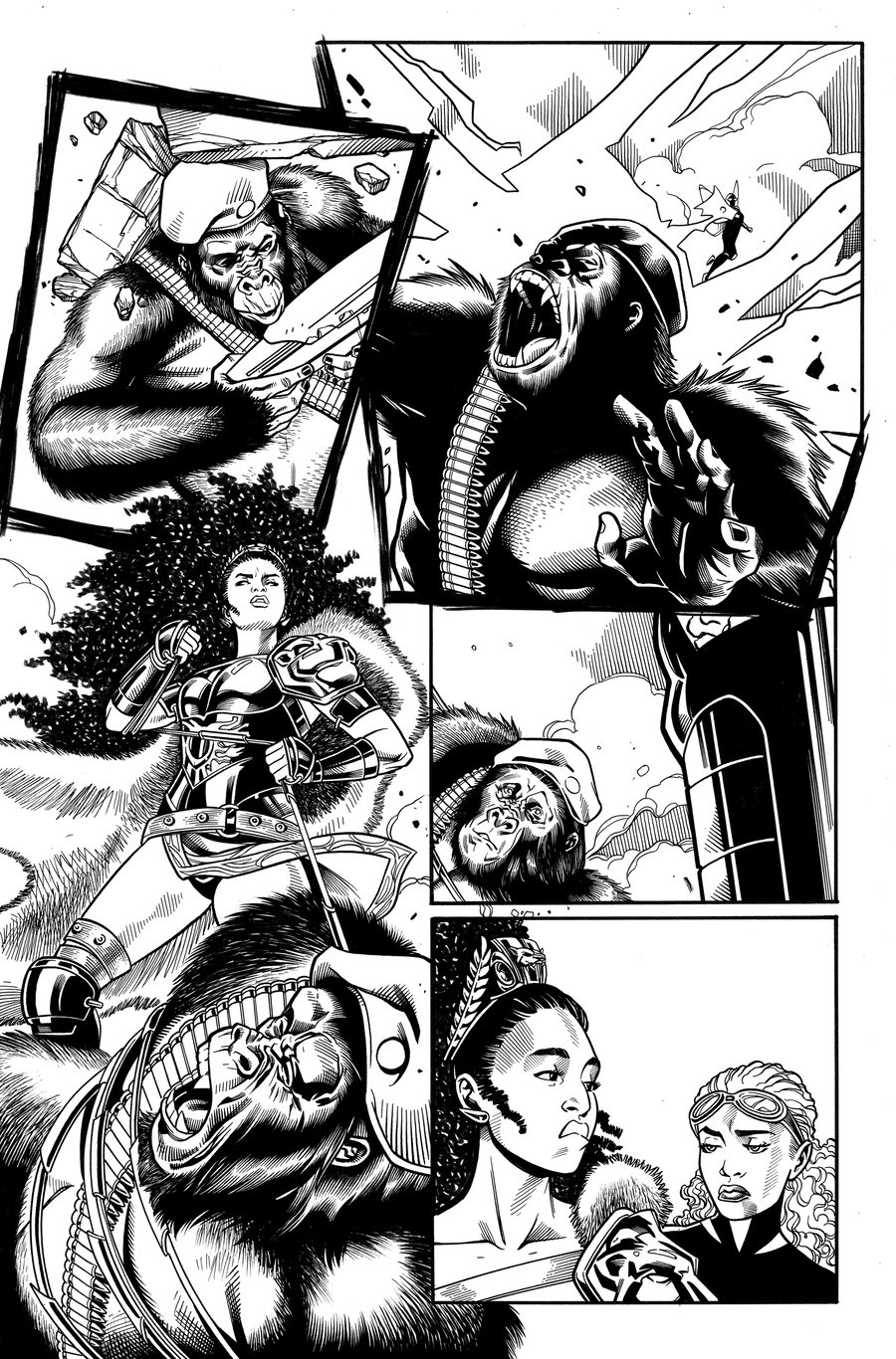 Image of DC Power: Nubia and Bumblebee PG 7
