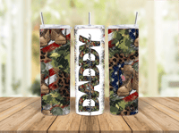 20oz American Soldier Tumbler
