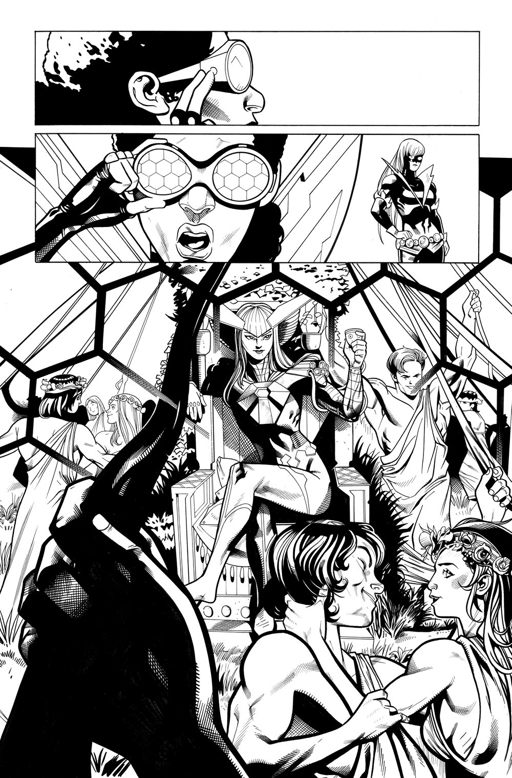 Image of DC Legion of Bloom Titans West PG 3