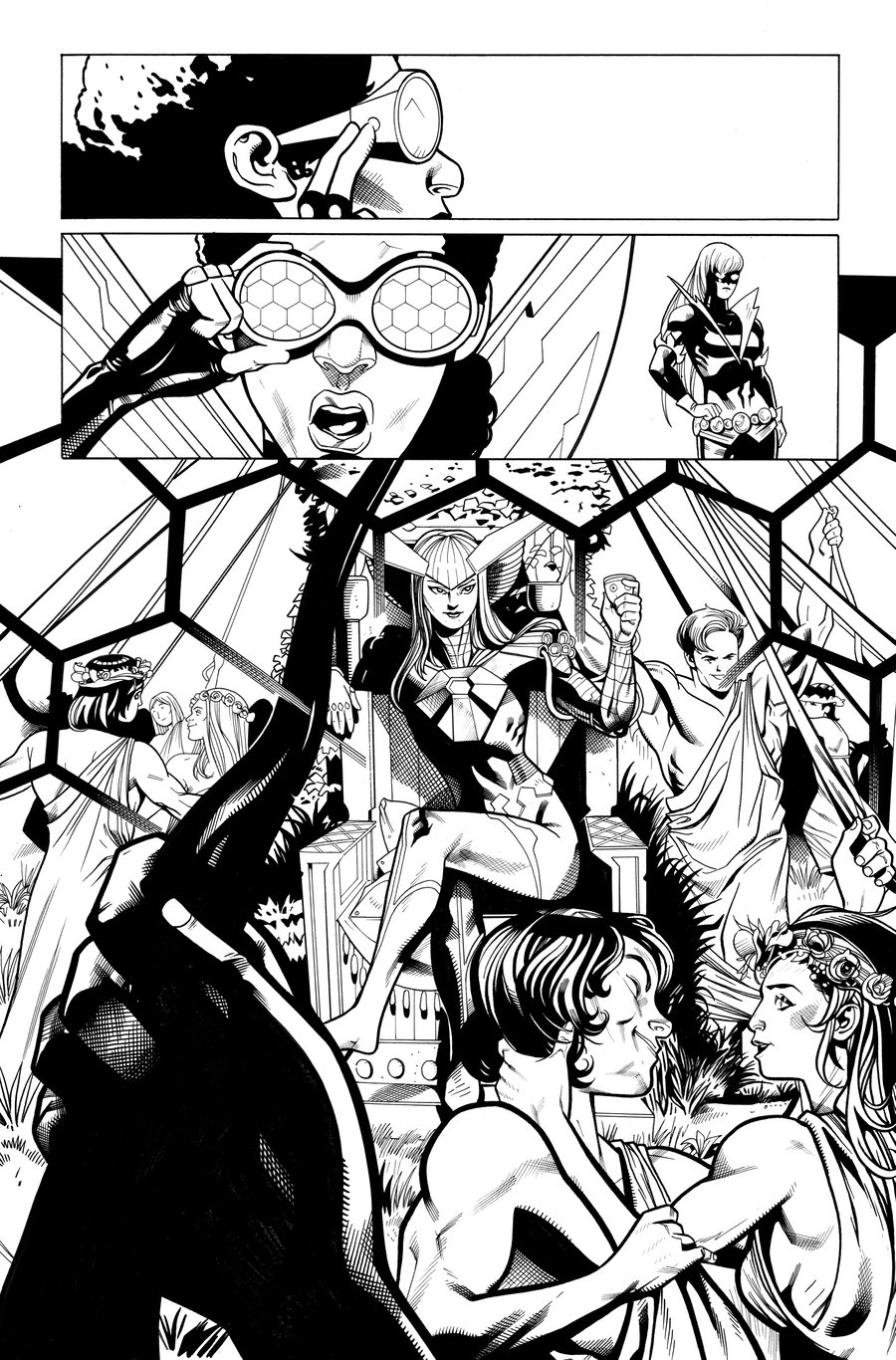 Image of DC Legion of Bloom Titans West PG 3