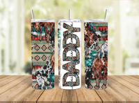 20oz Daddy Cowboy Tumbler