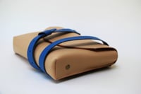 Image 4 of Julienne MIDI naturel/bright blue belt